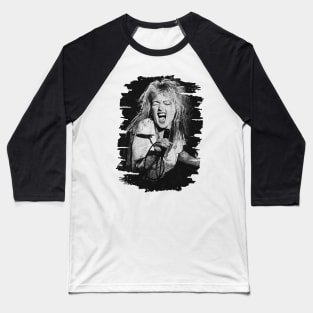 Cyndi Lauper \ Brush Art Baseball T-Shirt